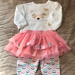 Cute 3pc set 💗⚪️